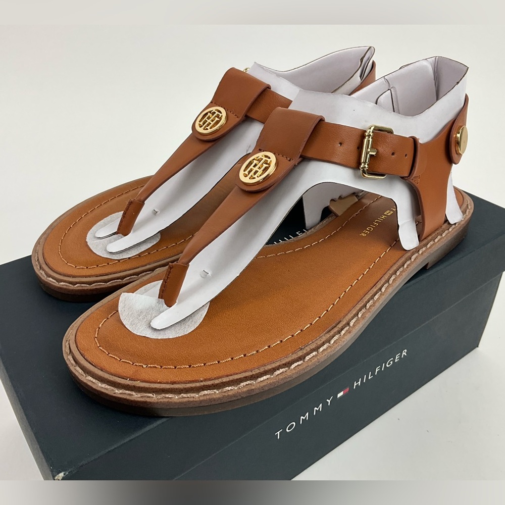 Tommy Hilfiger Light Brown Bennia Sandal NIB